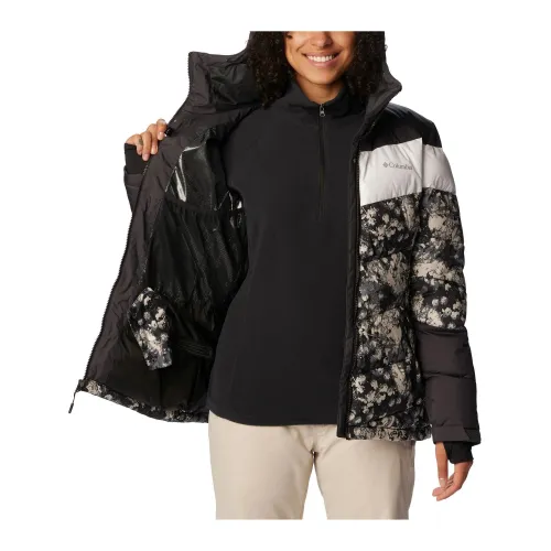 Columbia Abbott Peak Insulated Jacket Columbia Abbott Peak Insulated Jacket Női Síkabát, Snowboard Kabát 012-Black