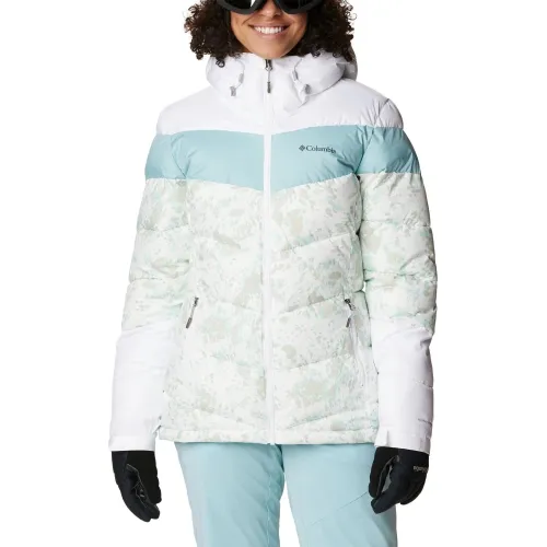 Columbia Abbott Peak Insulated Jacket Columbia Abbott Peak Insulated Jacket Női Síkabát, Snowboard Kabát 107-White