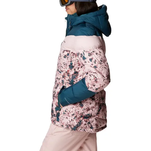 Columbia Abbott Peak Insulated Jacket Columbia Abbott Peak Insulated Jacket Női Síkabát, Snowboard Kabát 626-Dusty Pink