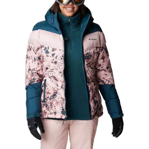 Columbia Abbott Peak Insulated Jacket Columbia Abbott Peak Insulated Jacket Női Síkabát, Snowboard Kabát 626-Dusty Pink