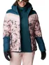 Columbia Abbott Peak Insulated Jacket Columbia Abbott Peak Insulated Jacket Női Síkabát, Snowboard Kabát 626-Dusty Pink