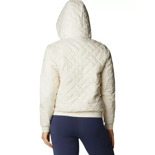 Columbia Sweet View Insulated Bomber Női Utcai Kabát 191-Chalk