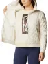 Columbia Sweet View Insulated Bomber Női Utcai Kabát 191-Chalk