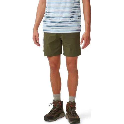 Mountain Hardwear Basin Trek Short Mountain Hardwear Basin Trek Short Férfi Rövidnadrág 319-Dark Pine