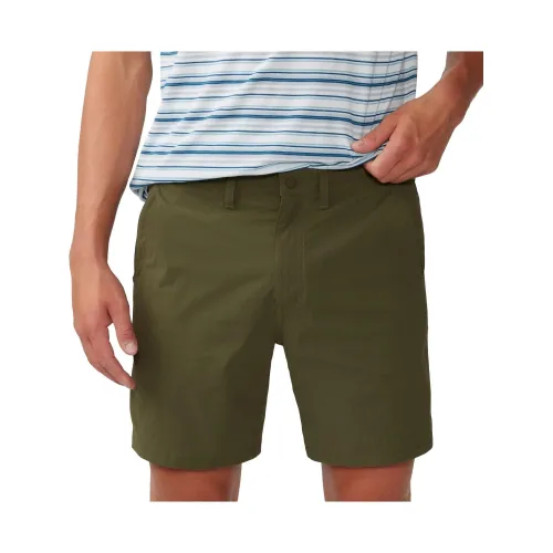 Mountain Hardwear Basin Trek Short Mountain Hardwear Basin Trek Short Férfi Rövidnadrág 319-Dark Pine
