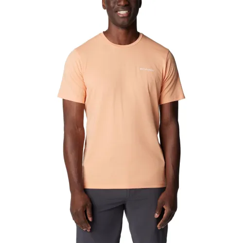 Columbia Men s Sun Trek Short Sleeve Tee Férfi Póló 882-Apricot Fizz