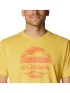 Columbia Men S Sun Trek Short Sleeve Graphic Tee Férfi Póló 742-Golden Nugget