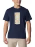 Columbia Men s Sun Trek Short Sleeve Graphic Tee Férfi Póló 472-Collegiate Navy