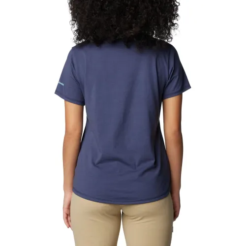 Columbia Sun Trek Short Sleeve Graphic Tee Női Póló 465-Nocturnal