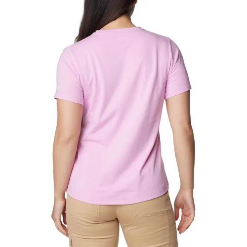 Columbia Sun Trek Short Sleeve Graphic Tee Női Póló 561-Cosmos