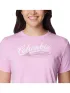 Columbia Sun Trek Short Sleeve Graphic Tee Női Póló 561-Cosmos
