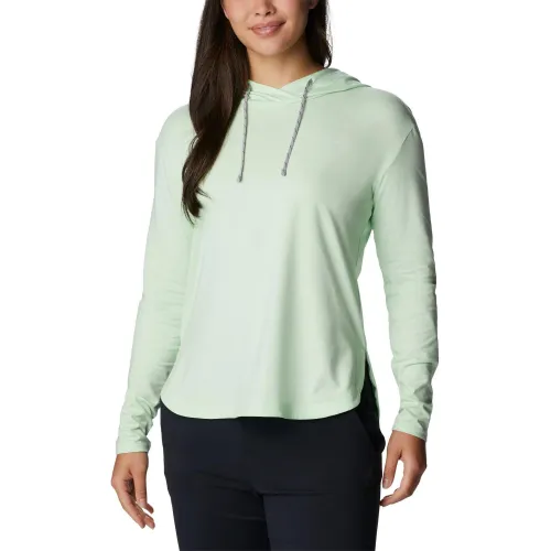 Columbia Sun Trek Hooded Pullover Női Polár, Softshell, Középréteg 372-Key West