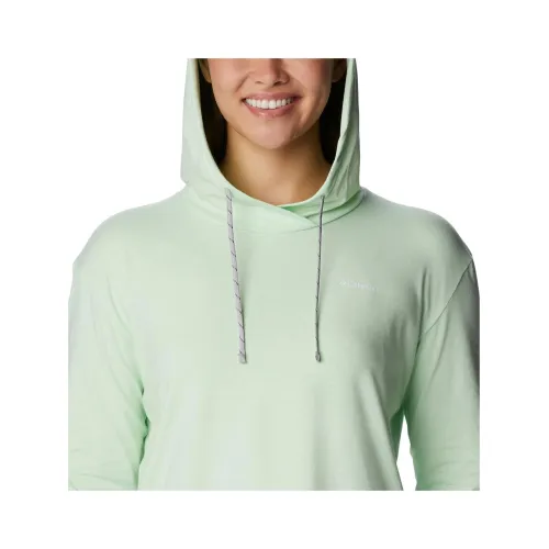 Columbia Sun Trek Hooded Pullover Női Polár, Softshell, Középréteg 372-Key West