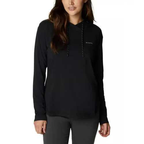 Columbia Sun Trek Hooded Pullover Női Polár, Softshell, Középréteg 010-Black