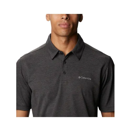 Columbia Havercamp Pique Polo Férfi Galléros póló 010-Black