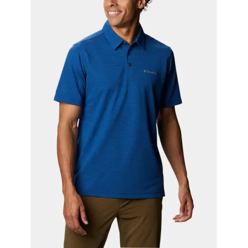 Columbia Havercamp Pique Polo Férfi Galléros póló 464-Collegiate Navy