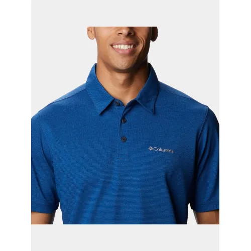 Columbia Havercamp Pique Polo Férfi Galléros póló 464-Collegiate Navy