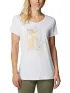 Columbia Daisy Days SS Graphic Tee Női Póló 106-White