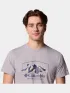 Columbia Path Lake Graphic Tee II Férfi Póló 044-Columbia Grey