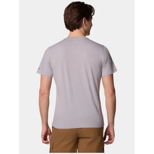 Columbia Path Lake Graphic Tee II Férfi Póló 044-Columbia Grey