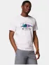 Columbia Path Lake Graphic Tee II Férfi Póló 109-White