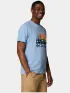 Columbia Path Lake Graphic Tee II Férfi Póló 431-Ripple Blue