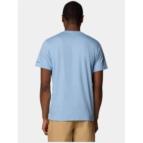 Columbia Path Lake Graphic Tee II Férfi Póló 431-Ripple Blue