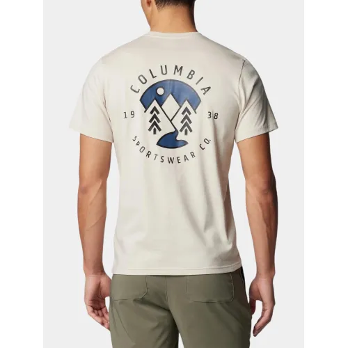 Columbia Rapid Ridge Back Graphic Tee II Férfi Póló 278-Dark Stone