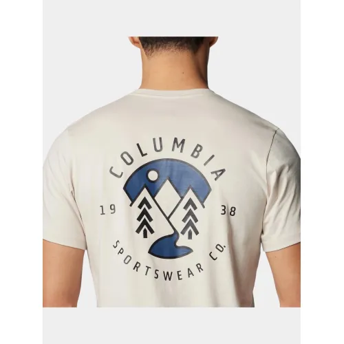 Columbia Rapid Ridge Back Graphic Tee II Férfi Póló 278-Dark Stone