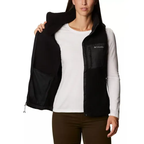 Columbia West Bend Vest Női Polár, Softshell, Középréteg 010-Black