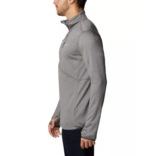 Columbia Park View Fleece Half Zip Férfi Polár, Softshell, Középréteg 023-Columbia Grey