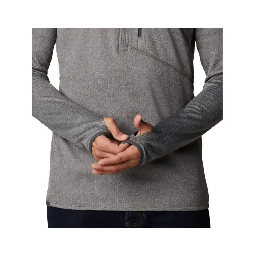 Columbia Park View Fleece Half Zip Férfi Polár, Softshell, Középréteg 023-Columbia Grey