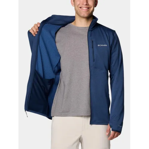 Columbia Park VIew Fleece Full Zip Férfi Polár, Softshell, Középréteg 468-Collegiate Navy
