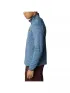 Columbia Sweater Weather Half Zip Férfi Polár, Softshell, Középréteg 449-Bluestone