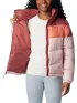 Columbia Puffect Color Blocked Jacket Női Utcai Kabát 626-Dusty Pink
