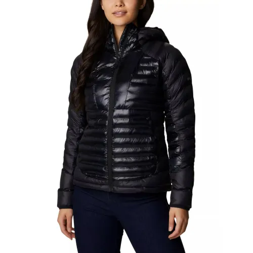 Columbia Labyrinth Loop Hooded Jacket Női Utcai Kabát 010-Black