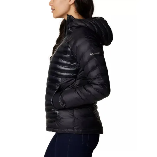Columbia Labyrinth Loop Hooded Jacket Női Utcai Kabát 010-Black