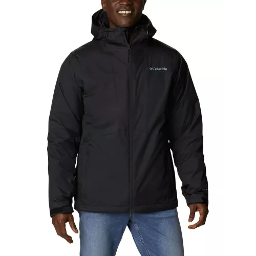 Columbia Wallowa Park Interchange Jacket Férfi Utcai Kabát 010-Black
