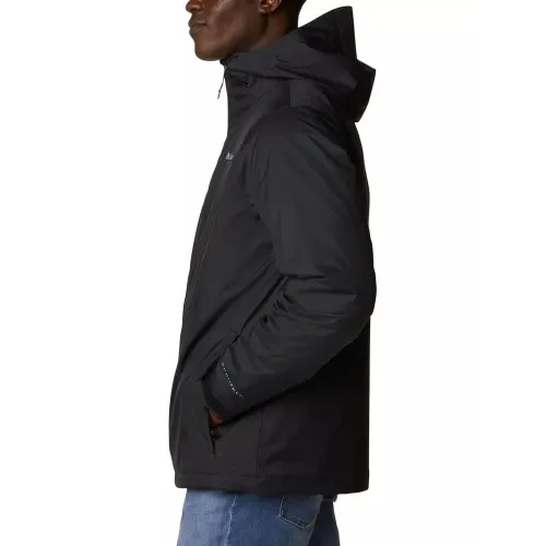 Columbia Wallowa Park Interchange Jacket Férfi Utcai Kabát 010-Black
