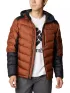 Columbia Labyrinth Loop Hooded Jacket Férfi Utcai Kabát 242-Dark Amber