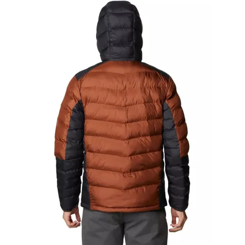Columbia Labyrinth Loop Hooded Jacket Férfi Utcai Kabát 242-Dark Amber