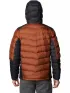 Columbia Labyrinth Loop Hooded Jacket Férfi Utcai Kabát 242-Dark Amber