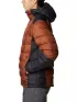 Columbia Labyrinth Loop Hooded Jacket Férfi Utcai Kabát 242-Dark Amber