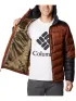 Columbia Labyrinth Loop Hooded Jacket Férfi Utcai Kabát 242-Dark Amber