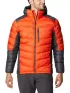 Columbia Labyrinth Loop Hooded Jacket Férfi Utcai Kabát 813-Red Quartz