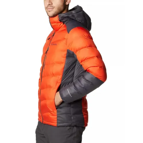 Columbia Labyrinth Loop Hooded Jacket Férfi Utcai Kabát 813-Red Quartz