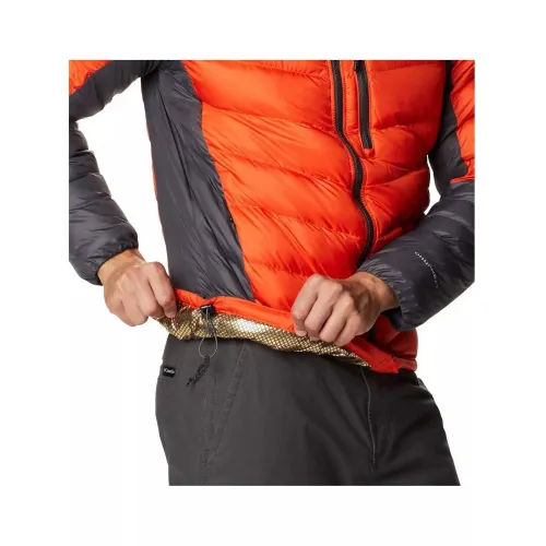 Columbia Labyrinth Loop Hooded Jacket Férfi Utcai Kabát 813-Red Quartz