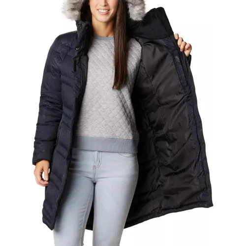 Columbia Catherine Creek Mid Down Jacket Női Utcai Kabát 013-Black