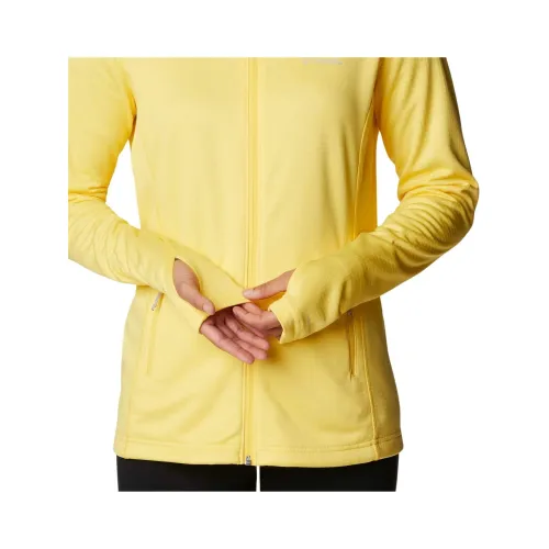 Columbia W Park View Grid Fleece Full Zip Női Polár, Softshell, Középréteg 771-Sun Glow