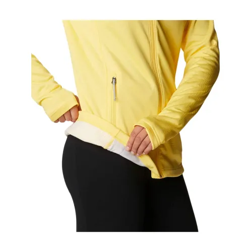 Columbia W Park View Grid Fleece Full Zip Női Polár, Softshell, Középréteg 771-Sun Glow